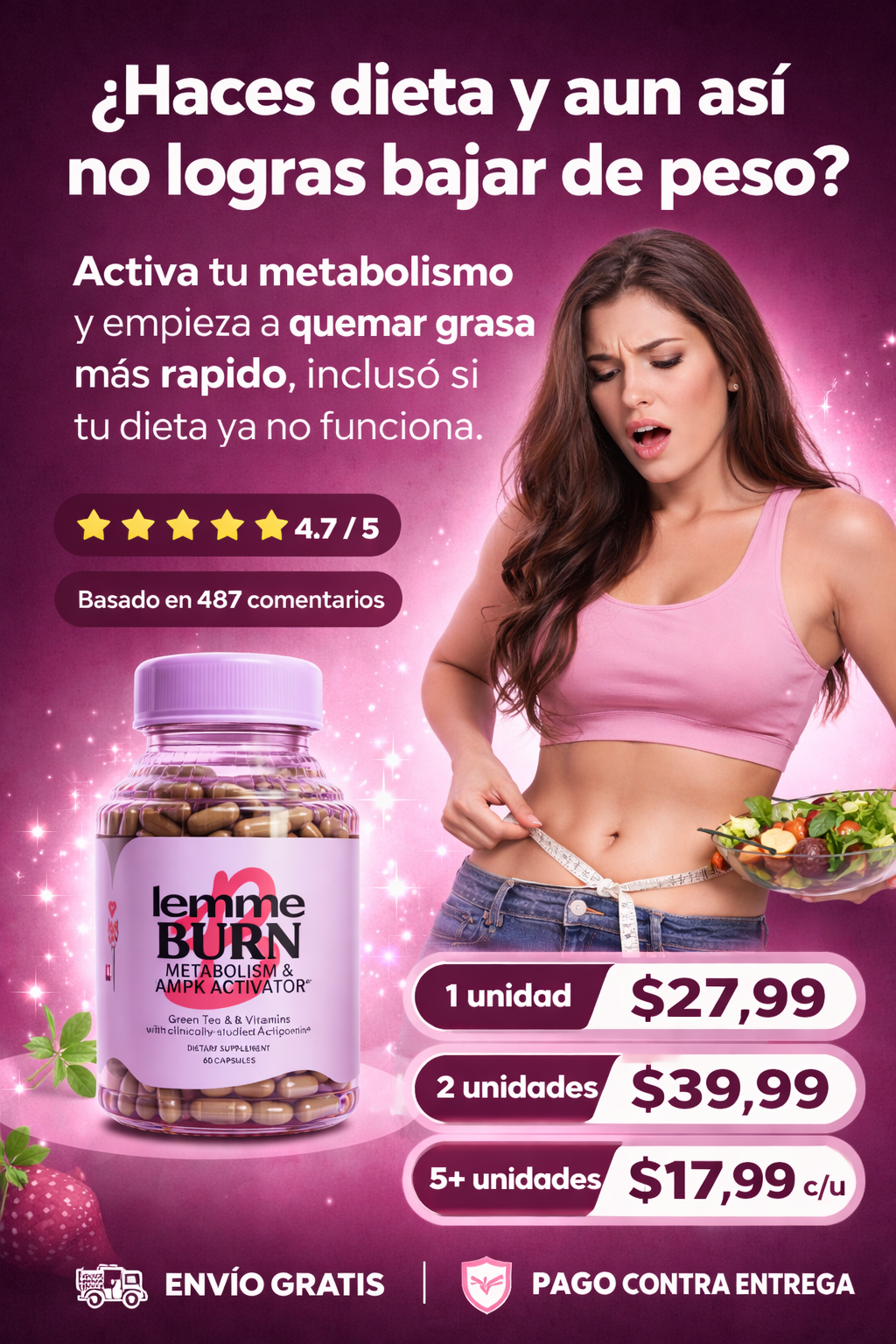 LEMME BURN ™ - PIERDE PESO DE FORMA NATURAL