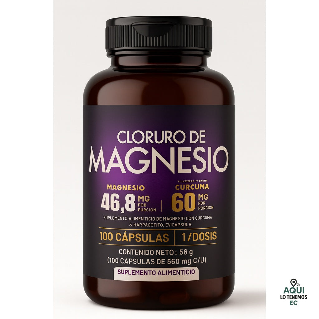 Cloruro De Magnesio 100cap